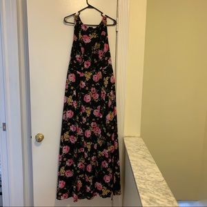 Floral maxi dress